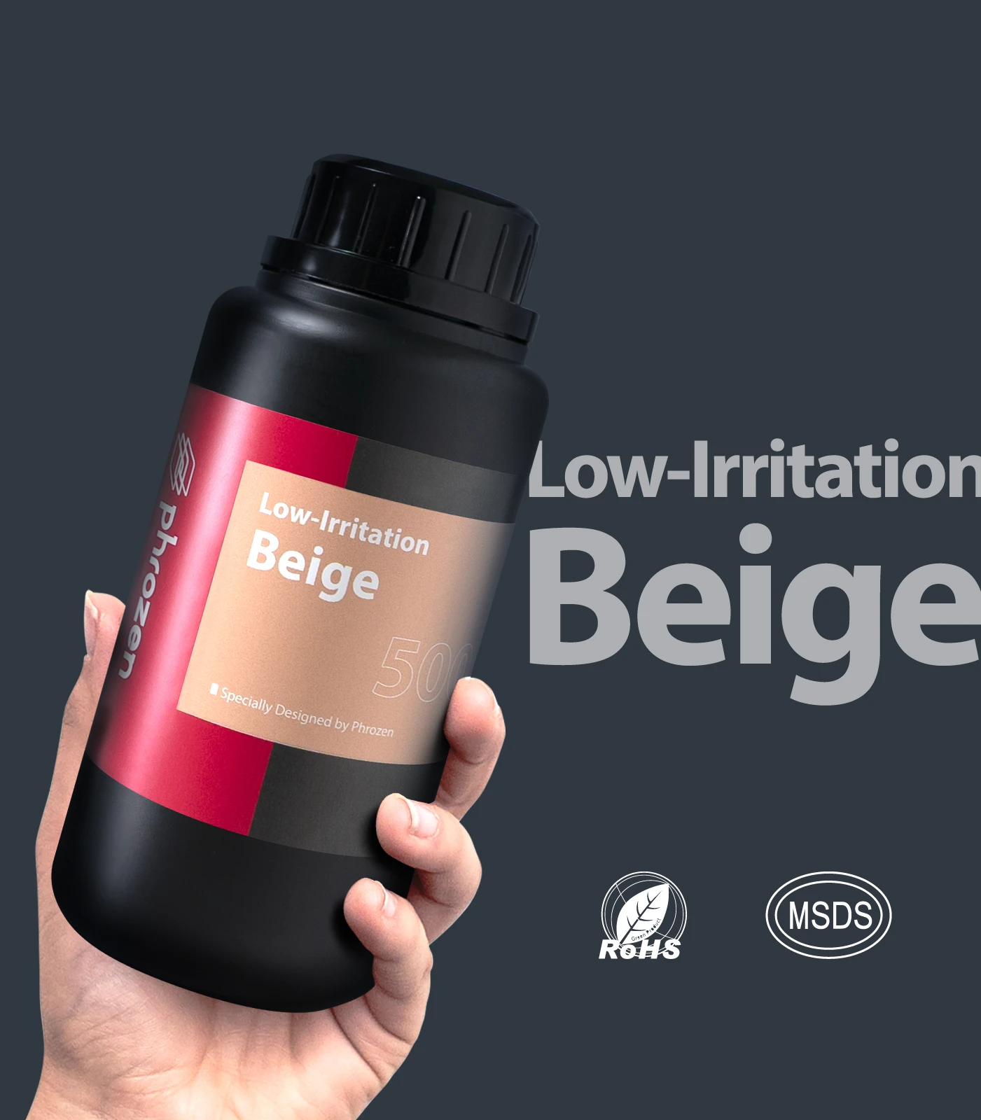 Phrozen Beige Low-Irritation Resin (500g)