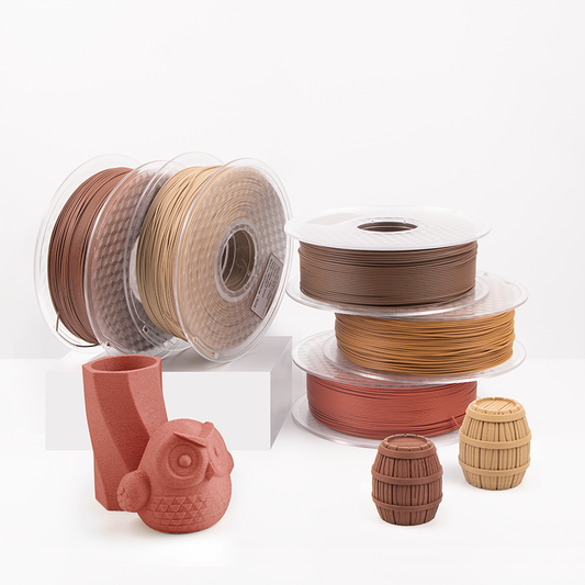 iSanMate Wood-Fill PLA 3D Filament 1.75mm 1kg