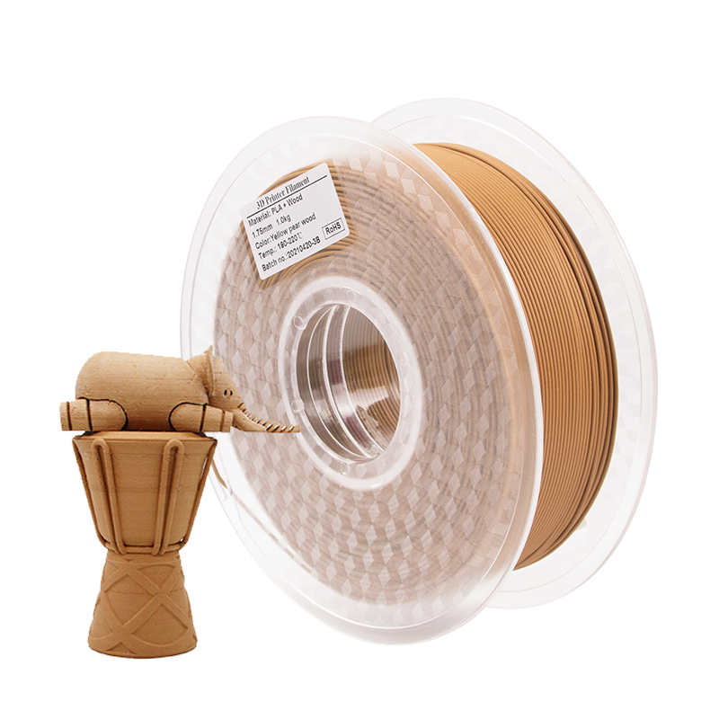 iSanMate Wood-Fill PLA 3D Filament 1.75mm 1kg